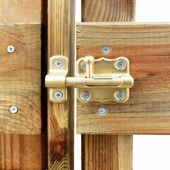 VidaXL Abri Pour Poubelles Sur Roulettes Quadruple Pinède 240 L - Brun 9 VidaXL Abri Pour Poubelles Sur Roulettes Quadruple Pinède 240 L - Brun -Poubelle Boutique 10976782 4