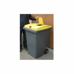 RAYONNAGE DIRECT Conteneur 240 Litres Pour Le Tri Du Verre - Poubelle Verte - 210041V -Poubelle Boutique 10979969 4