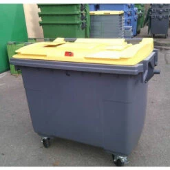 RAYONNAGE DIRECT Conteneur 770 Litres à Préhension Latérale Pour Le Tri Du Verre - Poubelle Verte - 210044V 7 RAYONNAGE DIRECT Conteneur 770 Litres à Préhension Latérale Pour Le Tri Du Verre - Poubelle Verte - 210044V -Poubelle Boutique 10979978 3