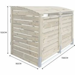 CÉMONJARDIN Cache Poubelle Manille Double 9 CÉMONJARDIN Cache Poubelle Manille Double -Poubelle Boutique 115183 4