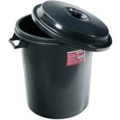 GSC Poubelle De Jardin 50l Avec Couvercle -Poubelle Boutique 1227224 2