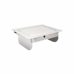 SUGATSUNE Trappe Rectangle Multi-usage - Amortisseur : Avec - Décor : Inox Brossé - Fixation : A Encastrer - Hauteur : 234 Mm - Largeur : 308 Mm - Matériau : Inox 304 - Profondeur : 100 Mm - Type De Pose : Ver - Hauteur : 234 Mm