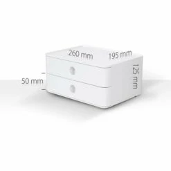 HAN SMART-BOX ALLISON 1120-19 Caisson à Tiroirs Gris, Noir, Blanc Nombre De Tiroirs: 2 - Gris, Noir, Blanc 7 HAN SMART-BOX ALLISON 1120-19 Caisson à Tiroirs Gris, Noir, Blanc Nombre De Tiroirs: 2 - Gris, Noir, Blanc -Poubelle Boutique 14482310 3