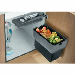 Poubelle De Cuisine à Fixer SINGOLO (sous Meuble 45cm) - Blanco -Poubelle Boutique 14876716 4