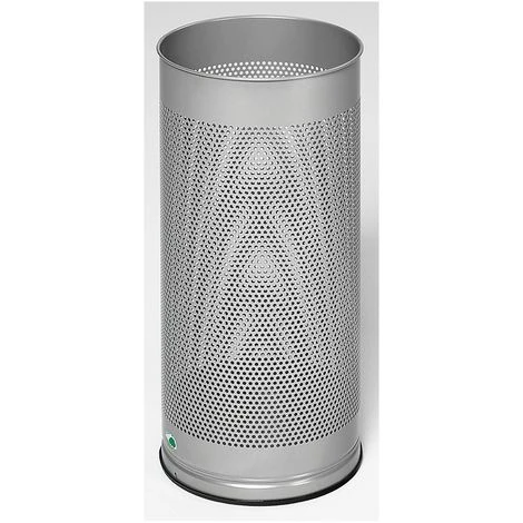 CERTEO Porte-parapluies, Hauteur 610 Mm - Tôle Perforée, Galvanisé - Gris Clair RAL 7035 - Coloris: Gris Clair RAL 7035 6 CERTEO Porte-parapluies, Hauteur 610 Mm - Tôle Perforée, Galvanisé - Gris Clair RAL 7035 - Coloris: Gris Clair RAL 7035 – Image 4