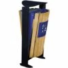 CERTEO Poubelle Façade Bois - Sans Cendrier - 2 X 60 L - Tri Divers/papier - Bois/ Acier Bleu - ARKEA | Rossignol - Bleu 2 CERTEO Poubelle Façade Bois - Sans Cendrier - 2 X 60 L - Tri Divers/papier - Bois/ Acier Bleu - ARKEA | Rossignol - Bleu -Poubelle Boutique 15693937 1