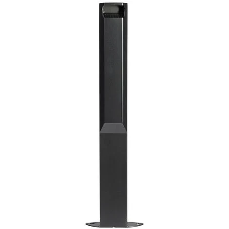 CERTEO Cendrier Sur Pied - 3 L - Sans Serrure - Gris Manganèse - BARELLA | Rossignol - Gris Foncé 5 CERTEO Cendrier Sur Pied - 3 L - Sans Serrure - Gris Manganèse - BARELLA | Rossignol - Gris Foncé – Image 3