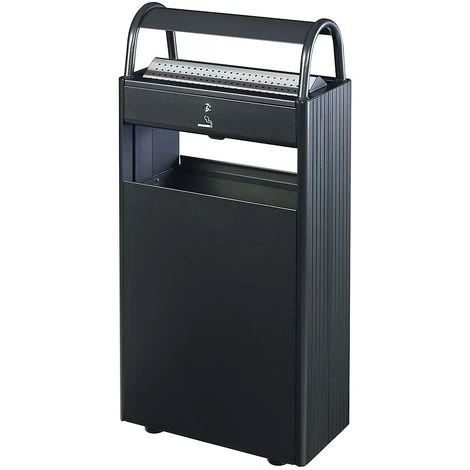 Cendrier / Corbeille Sur Pied - 12 L / 60 L - Anthracite Mat - KOPA | Rossignol - Gris Anthracite Selon Ral 7016 3 Cendrier / Corbeille Sur Pied - 12 L / 60 L - Anthracite Mat - KOPA | Rossignol - Gris Anthracite Selon Ral 7016