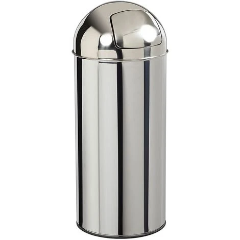 Poubelle à Trappe - 45 L - Inox - TUBAG | Rossignol - Argent 3 Poubelle à Trappe - 45 L - Inox - TUBAG | Rossignol - Argent