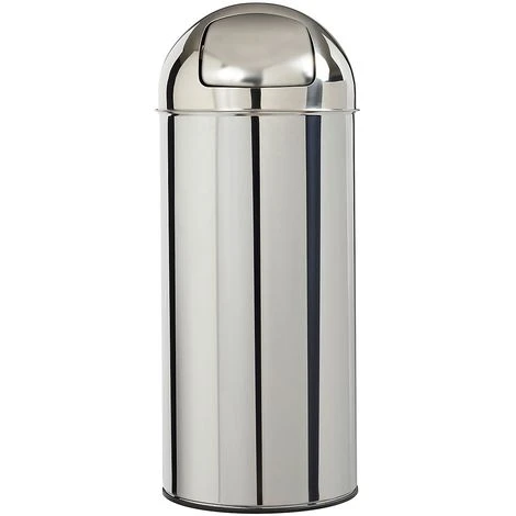 Poubelle à Trappe - 45 L - Inox - TUBAG | Rossignol - Argent 4 Poubelle à Trappe - 45 L - Inox - TUBAG | Rossignol - Argent – Image 2