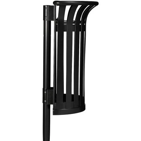 CERTEO Poubelle à Poser Ou à Fixer - Sans Cendrier - 50 L - Bois / Acier Vert Olive - TULIPE | Rossignol - Vert Olive 5 CERTEO Poubelle à Poser Ou à Fixer - Sans Cendrier - 50 L - Bois / Acier Vert Olive - TULIPE | Rossignol - Vert Olive – Image 3