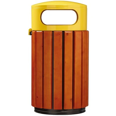 CERTEO Poubelle à Poser Ou à Fixer - 40l - Jaune Colza - ZENO | Rossignol - Jaune Colza RAL 1021 5 CERTEO Poubelle à Poser Ou à Fixer - 40l - Jaune Colza - ZENO | Rossignol - Jaune Colza RAL 1021 – Image 3