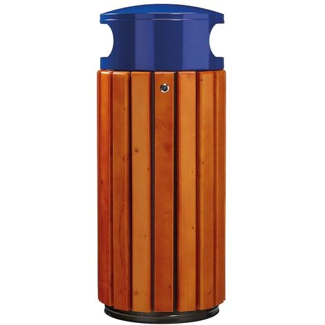 CERTEO Poubelle à Poser Ou à Fixer - 60 L - Bleu Outremer - TULIPE | Rossignol - Bleu Outremer 4 CERTEO Poubelle à Poser Ou à Fixer - 60 L - Bleu Outremer - TULIPE | Rossignol - Bleu Outremer – Image 2