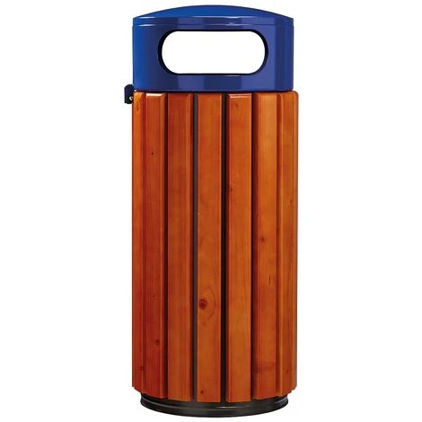 CERTEO Poubelle à Poser Ou à Fixer - 60 L - Bleu Outremer - TULIPE | Rossignol - Bleu Outremer 5 CERTEO Poubelle à Poser Ou à Fixer - 60 L - Bleu Outremer - TULIPE | Rossignol - Bleu Outremer – Image 3