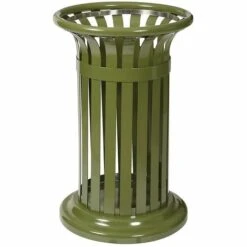 Poubelle à Poser Ou à Fixer - 60 L - Vert Olive - TULIPE | Rossignol - Vert Olive