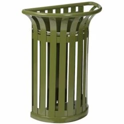 Poubelle Murale - 35 L - Vert Olive - TULIPE | Rossignol - Vert Olive