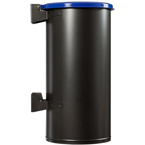 CERTEO Poubelle Murale - 80 L - Couvercle Bleu Outremer - ZENO | Rossignol - Bleu Outremer 5 CERTEO Poubelle Murale - 80 L - Couvercle Bleu Outremer - ZENO | Rossignol - Bleu Outremer – Image 3