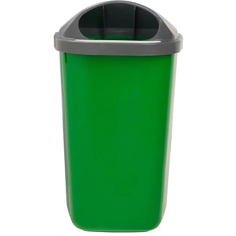 CERTEO Poubelle Murale - 50 L - Gris / Vert - XERIOS | Rossignol - Gris 4 CERTEO Poubelle Murale - 50 L - Gris / Vert - XERIOS | Rossignol - Gris – Image 2