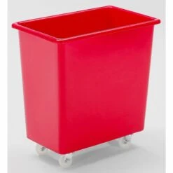 VECTURA Bacs Rectangulaires En Polyéthylène, Mobiles - Capacité 135 L - Gris - Coloris: Gris -Poubelle Boutique 15696988 3