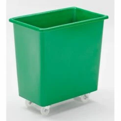 VECTURA Bacs Rectangulaires En Polyéthylène, Mobiles - Capacité 135 L - Gris - Coloris: Gris -Poubelle Boutique 15696988 5