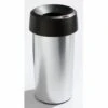 CERTEO Rothopro Collecteur De Tri METALLIC - Modèle KLASSIK, Rond - Capacité 50 L, Orifice De Dépôt, Noir - Coloris Du Couvercle: Noir 1 CERTEO Rothopro Collecteur De Tri METALLIC - Modèle KLASSIK, Rond - Capacité 50 L, Orifice De Dépôt, Noir - Coloris Du Couvercle: Noir -Poubelle Boutique 15700058 1
