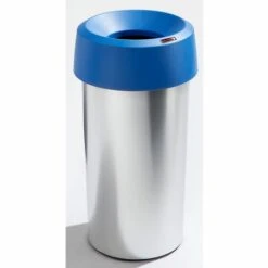 CERTEO Rothopro Collecteur De Tri METALLIC - Modèle KLASSIK, Rond - Capacité 50 L, Orifice De Dépôt, Noir - Coloris Du Couvercle: Noir 9 CERTEO Rothopro Collecteur De Tri METALLIC - Modèle KLASSIK, Rond - Capacité 50 L, Orifice De Dépôt, Noir - Coloris Du Couvercle: Noir -Poubelle Boutique 15700058 3