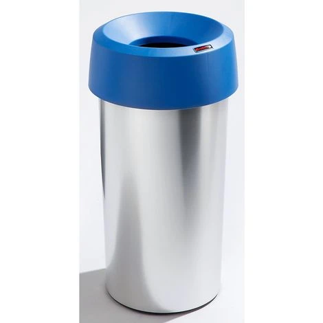 CERTEO Rothopro Collecteur De Tri METALLIC - Modèle KLASSIK, Rond - Capacité 50 L, Orifice De Dépôt, Noir - Coloris Du Couvercle: Noir 5 CERTEO Rothopro Collecteur De Tri METALLIC - Modèle KLASSIK, Rond - Capacité 50 L, Orifice De Dépôt, Noir - Coloris Du Couvercle: Noir – Image 3