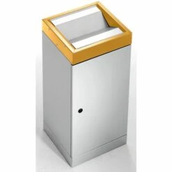 CERTEO Collecteur De Tri à Couvercle Basculant - Seul, Capacité 70 L - Coloris Couvercle Jaune / Aluminium - Col. Couvercle: Jaune |Col. Trappe: Aluminium 9 CERTEO Collecteur De Tri à Couvercle Basculant - Seul, Capacité 70 L - Coloris Couvercle Jaune / Aluminium - Col. Couvercle: Jaune |Col. Trappe: Aluminium -Poubelle Boutique 15703409 3