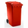 CERTEO Conteneur à Déchets En Plastique à Fermeture Par Gravité - Capacité 360 L, H X L X P 1100 X 600 X 874 Mm, Ø Roues 200 Mm - Coloris Poubelle: Rouge 2 CERTEO Conteneur à Déchets En Plastique à Fermeture Par Gravité - Capacité 360 L, H X L X P 1100 X 600 X 874 Mm, Ø Roues 200 Mm - Coloris Poubelle: Rouge -Poubelle Boutique 15708281 1