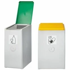 CERTEO Poubelle De Tri - Poubelle Seule - Pour 40 L, Largeur 250 Mm, Jaune Proche RAL 1003 - |Col. Du Couvercle: Jaune|RAL 1003 9 CERTEO Poubelle De Tri - Poubelle Seule - Pour 40 L, Largeur 250 Mm, Jaune Proche RAL 1003 - |Col. Du Couvercle: Jaune|RAL 1003 -Poubelle Boutique 15708377 3