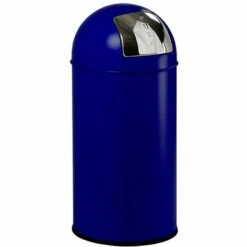 CERTEO Collecteur De Déchets à Trappe BULLET PUSH, En Tôle D'acier - Capacité 40 L, H X Ø 740 X 340 Mm - Ivoire Clair - Coloris Poubelle: Ivoire Clair 10 CERTEO Collecteur De Déchets à Trappe BULLET PUSH, En Tôle D'acier - Capacité 40 L, H X Ø 740 X 340 Mm - Ivoire Clair - Coloris Poubelle: Ivoire Clair -Poubelle Boutique 15708397 4