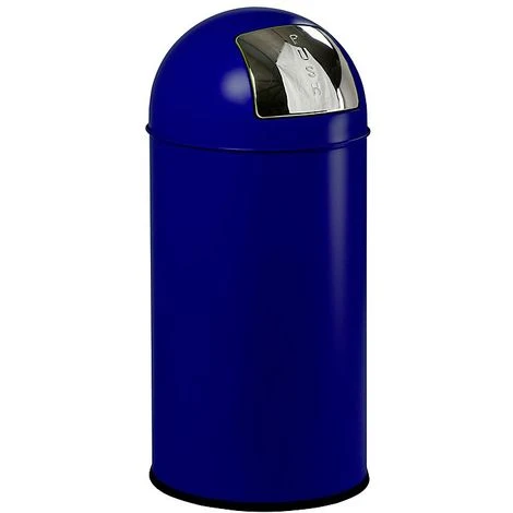 CERTEO Collecteur De Déchets à Trappe BULLET PUSH, En Tôle D'acier - Capacité 40 L, H X Ø 740 X 340 Mm - Ivoire Clair - Coloris Poubelle: Ivoire Clair 6 CERTEO Collecteur De Déchets à Trappe BULLET PUSH, En Tôle D'acier - Capacité 40 L, H X Ø 740 X 340 Mm - Ivoire Clair - Coloris Poubelle: Ivoire Clair – Image 4