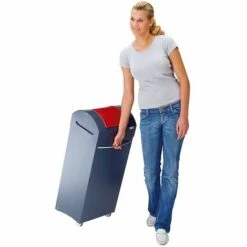 CERTEO Collecteur De Tri Anti-feu En Tôle D'acier - Capacité 60 L - Trappe Bleu Gentiane - Col. Couvercle:anthracite|Col. Trappe: Bleu Foncé 9 CERTEO Collecteur De Tri Anti-feu En Tôle D'acier - Capacité 60 L - Trappe Bleu Gentiane - Col. Couvercle:anthracite|Col. Trappe: Bleu Foncé -Poubelle Boutique 15708582 3