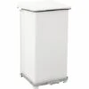 CERTEO Poubelle à Pédale Industrielle En Tôle D'acier - Peint époxy Blanc RAL 9016 - Capacité 90 L, H X L X P 770 X 445 X 435 - Coloris Du Couvercle: Blanc 1 CERTEO Poubelle à Pédale Industrielle En Tôle D'acier - Peint époxy Blanc RAL 9016 - Capacité 90 L, H X L X P 770 X 445 X 435 - Coloris Du Couvercle: Blanc -Poubelle Boutique 15708593 1