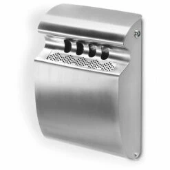 CERTEO Cendrier Mural - Inox Satiné 7 CERTEO Cendrier Mural - Inox Satiné -Poubelle Boutique 15708661 3