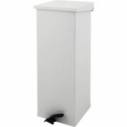 CERTEO Collecteur De Déchets à Pédale, Capacité 65 L, Blanc - Coloris Poubelle: Blanc