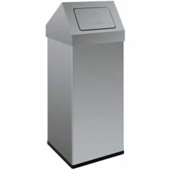 CERTEO Collecteur De Tri Avec Couvercle, Capacité 110 L, Blanc - Coloris Poubelle: Blanc -Poubelle Boutique 15708971 5