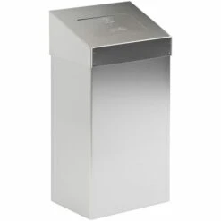 CERTEO Collecteur De Déchets à Couvercle Basculant, Capacité 50 L, Blanc - Coloris Poubelle: Blanc -Poubelle Boutique 15709015 2