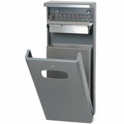 CERTEO Collecteur De Déchets Avec Cendrier, Capacité 32 L, Anthracite - Coloris Poubelle: Anthracite -Poubelle Boutique 15709022 4