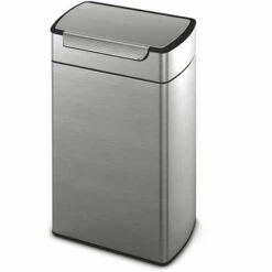 CERTEO Collecteur De Déchets Touch, Inox Mat, Capacité 30 L - Coloris Du Couvercle: Aspect Inox -Poubelle Boutique 15709056 3