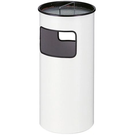 CERTEO Combiné Cendrier-poubelle Métallique, Capacité 50 L, Bleu - Coloris Poubelle: Bleu 7 CERTEO Combiné Cendrier-poubelle Métallique, Capacité 50 L, Bleu - Coloris Poubelle: Bleu – Image 5