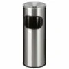 CERTEO Combiné Cendrier-poubelle, Inox, Ø 240 Mm 2 CERTEO Combiné Cendrier-poubelle, Inox, Ø 240 Mm -Poubelle Boutique 15709072 1