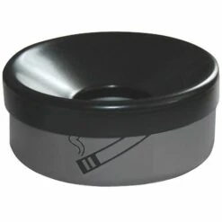 CERTEO Cendrier De Table, RONDO PICCOLO Gris Graphite - Coloris Des Cendriers: Graphite