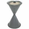 CERTEO Cendrier Sur Pied, DIABOLO LIGHT Gris Graphite - Coloris Pied: Graphite 2 CERTEO Cendrier Sur Pied, DIABOLO LIGHT Gris Graphite - Coloris Pied: Graphite -Poubelle Boutique 15710463 1
