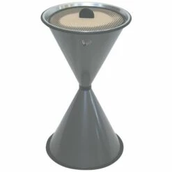 CERTEO Cendrier Sur Pied, DIABOLO LIGHT Gris Graphite - Coloris Pied: Graphite