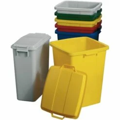 GRAF Poubelle De Tri Rectangulaire 60 Litres Verte Sans Couvercle 7 GRAF Poubelle De Tri Rectangulaire 60 Litres Verte Sans Couvercle -Poubelle Boutique 17061358 3