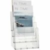 Helit H2352202 H2352202 Porte-brochures Transparent DIN A5 Vertical Nombre De Compartiments 4 1 Pc(s) (l X H X P) 165 X -Poubelle Boutique 18000488 1
