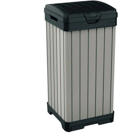 Keter ROCKFORD BIN Poubelle En Résine 3 Keter ROCKFORD BIN Poubelle En Résine