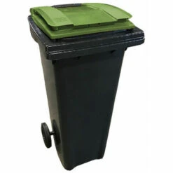 RAYONNAGE DIRECT Conteneur 140 Litres à Préhension Frontale - Couvercle Jaune Citron - 480 X 550 X 1065 Mm - 210003GAGA/JC -Poubelle Boutique 18215558 3