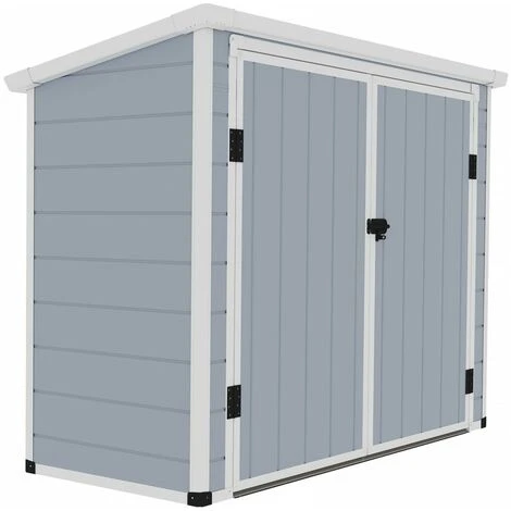 HABITAT ET JARDIN Cache Poubelle Résine "Axel" - 198 X 91 X 149 Cm - Gris 3 HABITAT ET JARDIN Cache Poubelle Résine "Axel" - 198 X 91 X 149 Cm - Gris